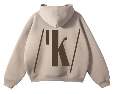 The kin Hoodie - Light Brown